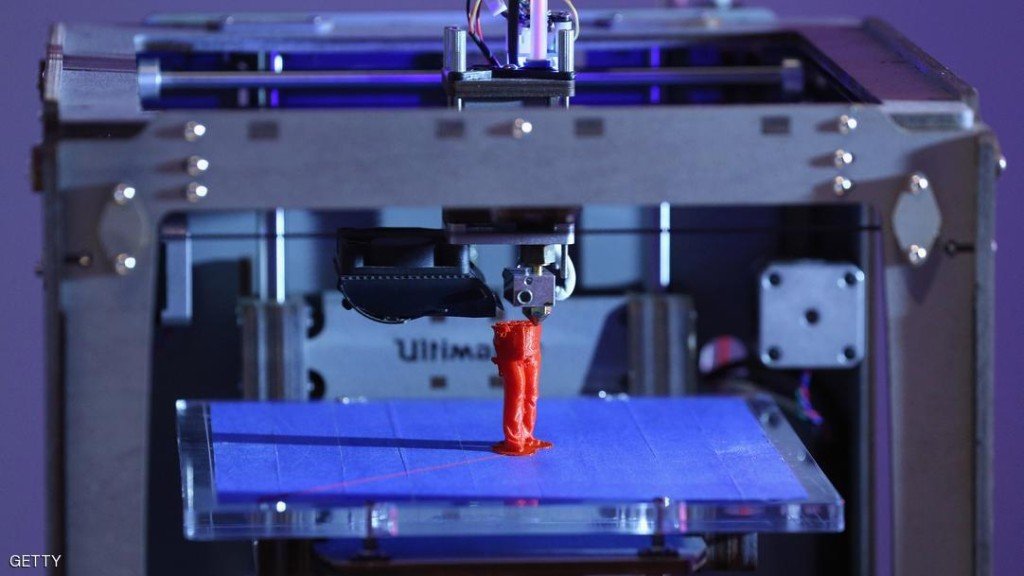 LONDON, ENGLAND - OCTOBER 08:  A 3D printer constructs a model human figure in the exhibition '3D: printing the future' in the Science Museum on October 8, 2013 in London, England. The exhibition, which opens to the public tomorrow, features over 600 3D printed objects ranging from: replacement organs, artworks, aircraft parts and a handgun.  (Photo by Oli Scarff/Getty Images)