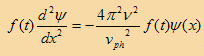 معادلة شرودينجر Schrödinger Equation