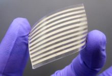 اخترع الباحثون مواد موصلة ومرنة من اسلاك الفضة النانوية