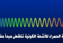 هل الازاحة الحمراء للأشعة الكونية تناقض مبدأ حفظ الطاقة؟