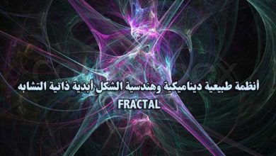 أنظمة طبيعية ديناميكية وهندسية الشكل أبدية ذاتية التشابه - FRACTAL