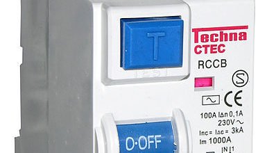 قاطع الدورة "Residual-current device "RCD