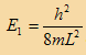 الوصف الكمي لجسيم محصور في صندوق The Quantum description of a confined particle