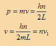 الوصف الكمي لجسيم محصور في صندوق The Quantum description of a confined particle