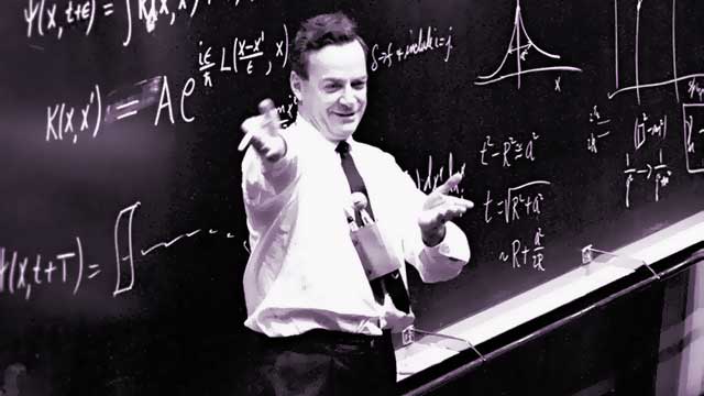 فاينمان والأستاذ ويلر تفسير آخر للمادة المضادة