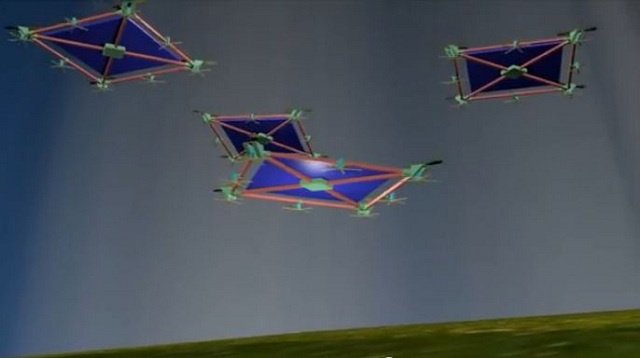 توليد طاقة كهربائية من طائرة في السماء