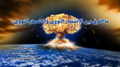ما الفرق بين الانشطار النووي والانصهار النووي؟