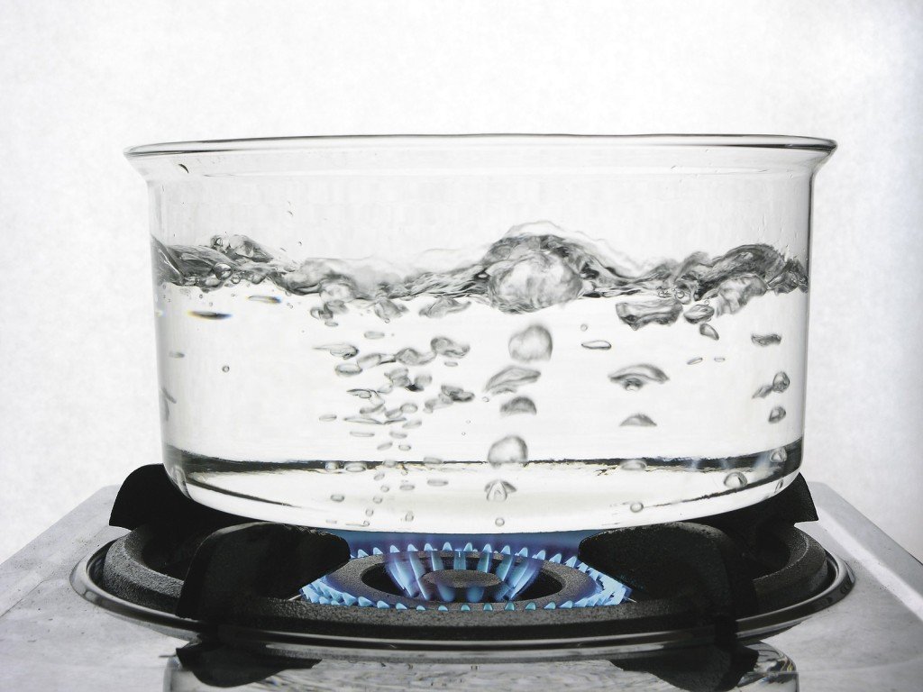 Boiling Water On Gas