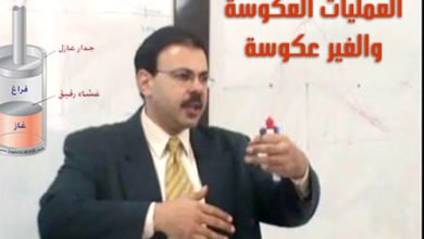 العمليات العكوسة والغير عكوسة
