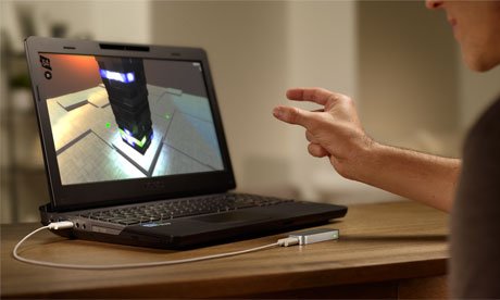 تقنية للمس أشياء افتراضية بالامواج فوق الصوتية