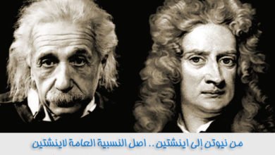 من نيوتن إلى اينشتين .. اصل النسبية العامة لاينشتين